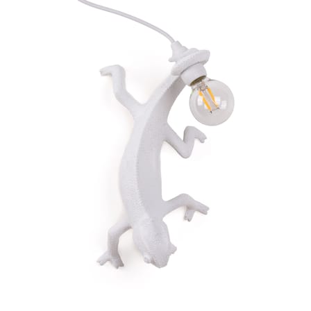 Lampe de table Chameleon Going Down / Applique - Résine / Câble USB - Seletti