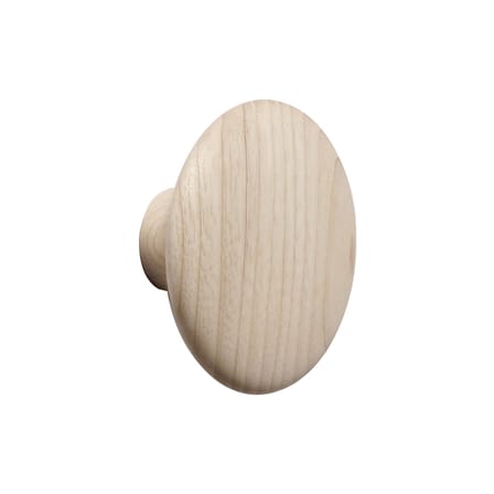 Patère The Dots Wood Medium / Bois - Ø 13 cm - Muuto