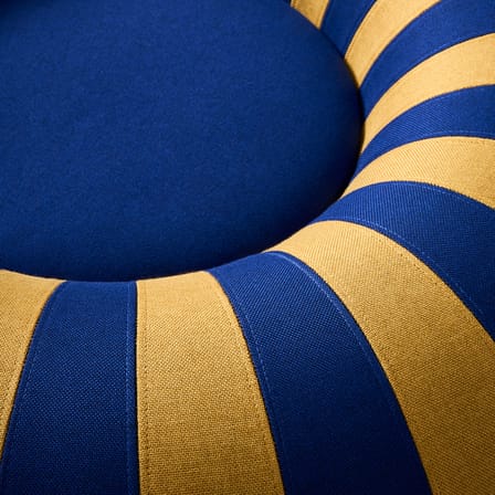 Pouf d'extérieur gonflable Float Small tissu multicolore / Ø 80 cm - STUDIO ABOUT
