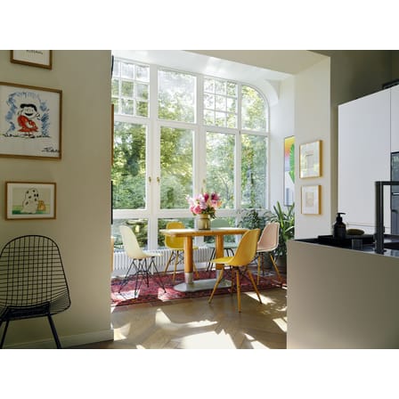 Sedia Wire Chair DKX metallo nero / By Charles & Ray Eames, 1951 - Vitra