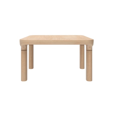 Table basse Camille bois naturel / 62 x 50 x H 29,5 cm - Hartô