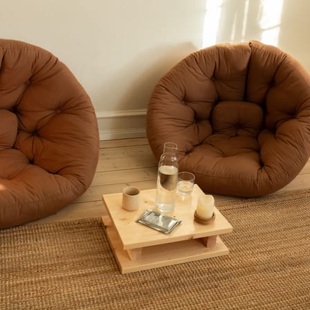 Lot de 2 tables d'appoint Dock side / 45 x 34 x H 5 cm - KARUP DESIGN