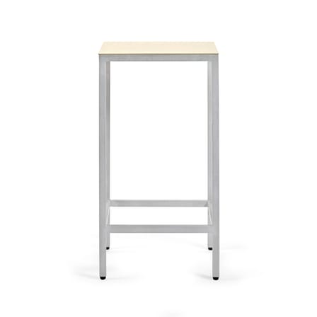 Tabouret haut Alu Stool métal blanc / Medium - H 65 cm - valerie objects