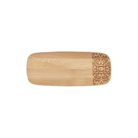 Dressed in wood Tray natural wood / 45 x 18.5 cm - Alessi