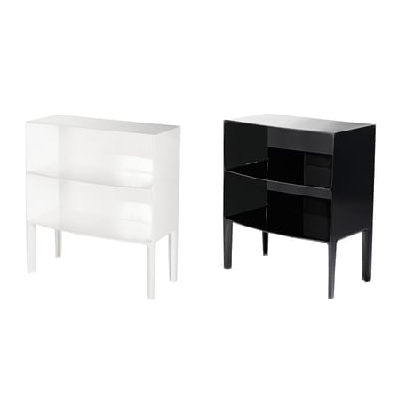 Commode Ghost Buster plastique blanc / L 68 x H 80 cm - Philippe Starck 2010 - Kartell
