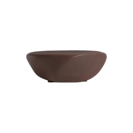 Couchtisch Reborn plastikmaterial braun / 70 x 75 x H 30 cm - 100% recycelt - Slide