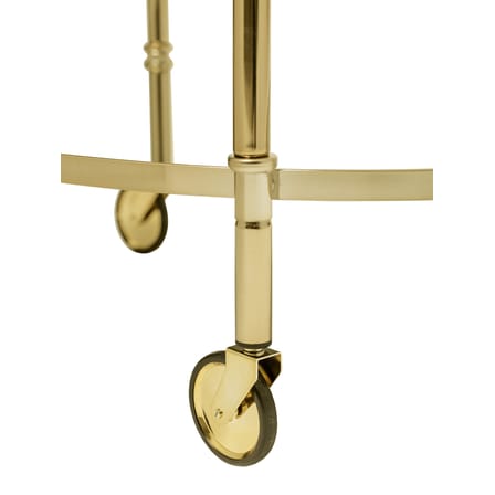 Chariot Gold verre or transparent métal - Bloomingville