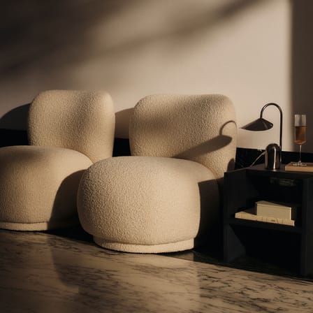 Set de 2 flûtes à champagne Ripple - Ferm Living