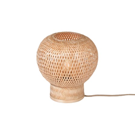 Lampe de table Barbados / Ø 25 x H 27 cm - Bambou - GOOD&MOJO