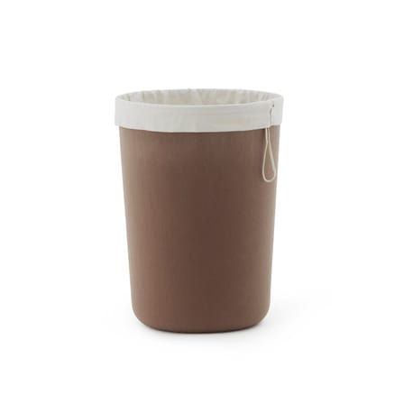 Panier à linge Hide tissu marron / Feutre recyclé - Ø 46,5 x H 64.5 cm - Normann Copenhagen