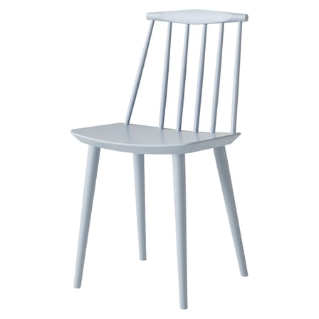 Sedia J77 legno blu legno blu / Riedizione anni 60 - Hay