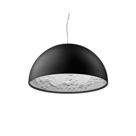 Suspension Skygarden 1 métal pierre noir / Ø 60 cm - Plâtre - Flos