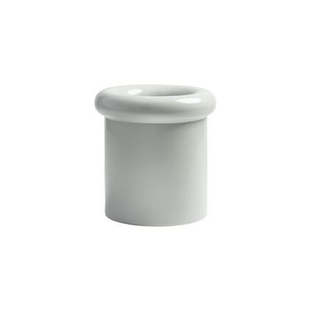 Vase Turban keramik grau / Ø 20 x H 21.5 cm - & klevering