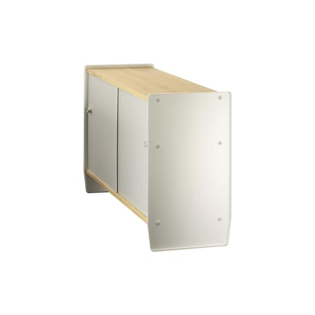 Buffet Theca bois bois naturel métal / Haut - L 123 x H 78 cm - Magis