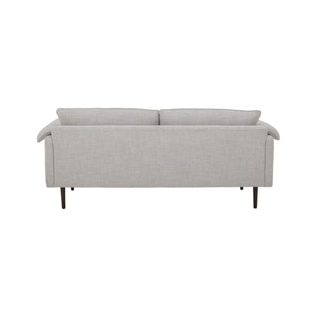 Canapé droit Chesham tissu blanc / 3 places - L 200 cm - Bloomingville