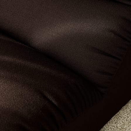 Canapé 2 places Hi Lo - Configuration A tissu marron / L 220 cm - Modulable - &tradition