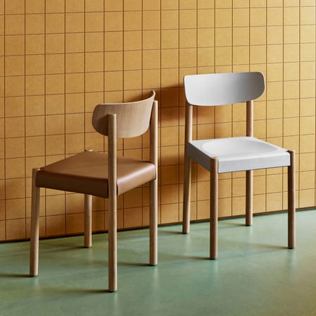 Chaise Pack 10 gris / Polypropylène recyclé - Hay