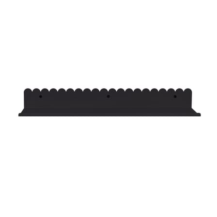 Etagère murale Vibes Large métal noir / L 50 cm - NOBODINOZ