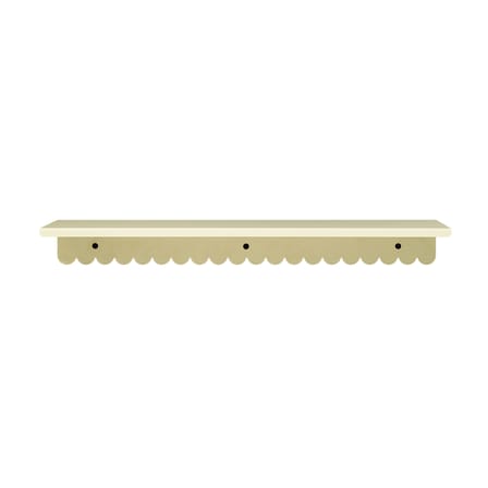Etagère murale Vibes Large métal vert / L 50 cm - NOBODINOZ