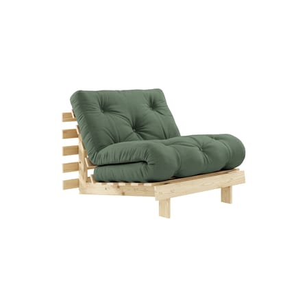 Fauteuil convertible Roots / Dormeuse & lit d'appoint - 3 positions / Structure pin clair - KARUP DESIGN