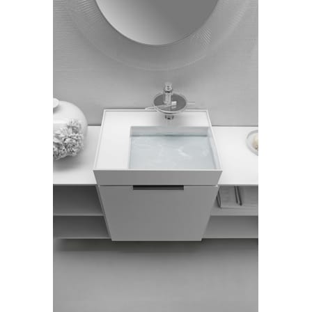 Miroir mural All Saints plastique transparent / Ø 78 cm - Kartell