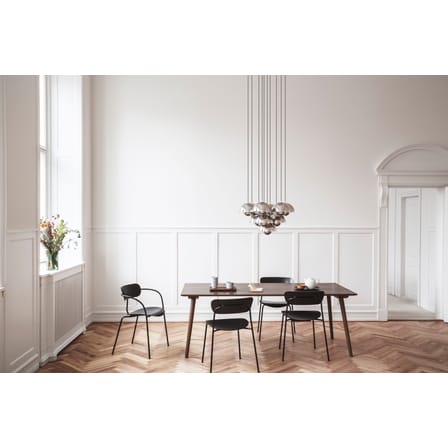 Poltrona impilabile Pavilion AV2 legno naturale / Legno laccato - &tradition