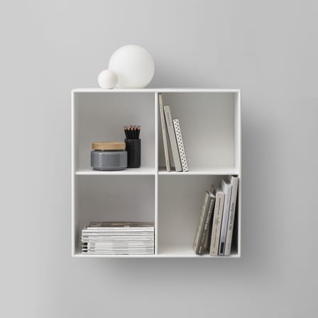 Rangement mural Show bois vert / L 69,6 x P 30 x H 69,6 cm - MONTANA