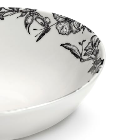 Schale Unity - Enchanted garden keramik weiß / Set von 2 - Ø 15 cm - Serax