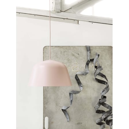 Suspension Ambit métal tissu blanc / Ø 40 cm - Muuto