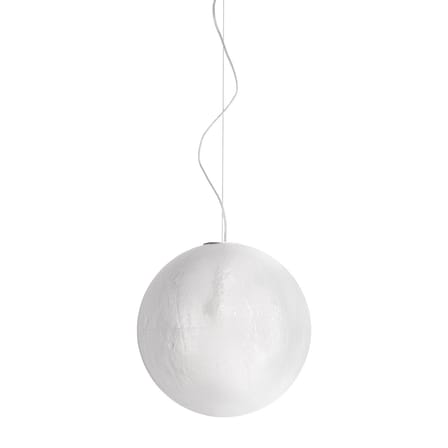 Suspension Murano plastique blanc / Ø 50 cm - Plastique effet verre givré - Slide