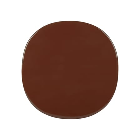 Table basse Carmel Small céramique rouge / Ø 60 x H 40 cm - Gubi