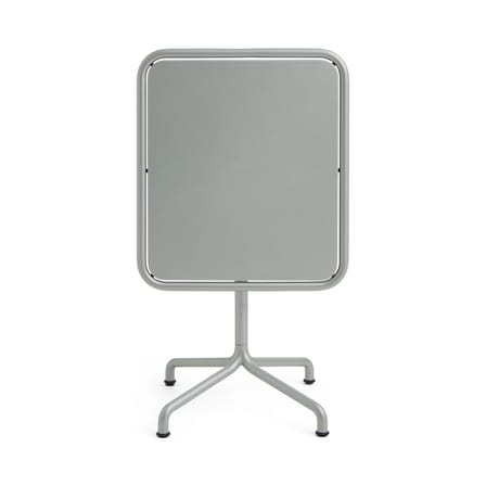 Table rectangulaire Deville métal gris / 60 x 70 cm - Hay