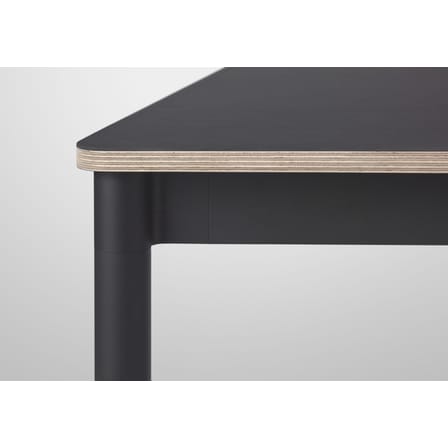 Tavolo rettangolare Base legno nero /190 x 85 cm - Muuto