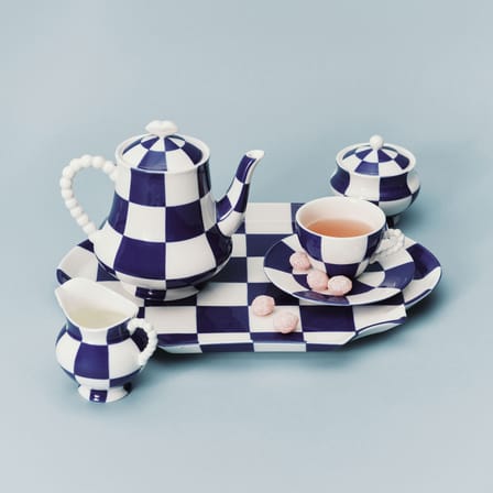 Théière Fête des Bêtes céramique bleu - Serax
