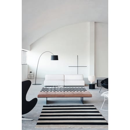 Lampadaire Twiggy LED My Light noir / Bluetooth / H 195 à 215 cm - Foscarini