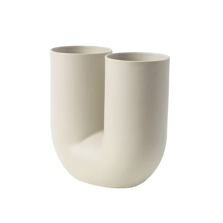 Vaso Kink ceramica beige / Porcellana - Muuto