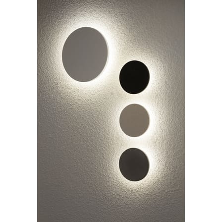 Applique d'extérieur Camouflage LED métal blanc / Ø 14 cm - Flos
