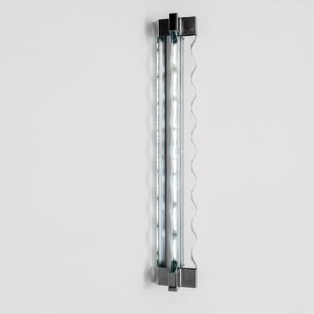 Applique Frenesi LED verre transparent / H 74 cm - Fontana Arte