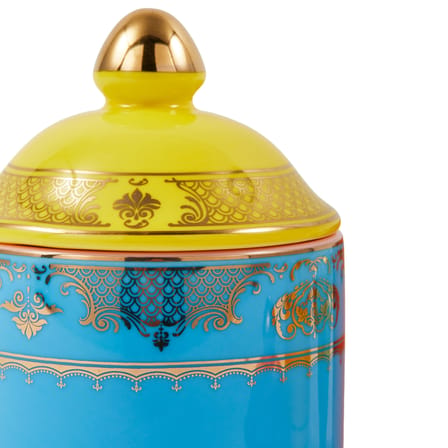 Boîte Grandpa Small céramique bleu / Ø x H 14 cm - Pols Potten