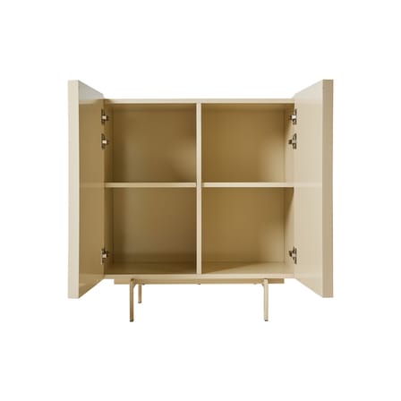 Buffet  bois beige / L 80 x H 89 cm - HK LIVING