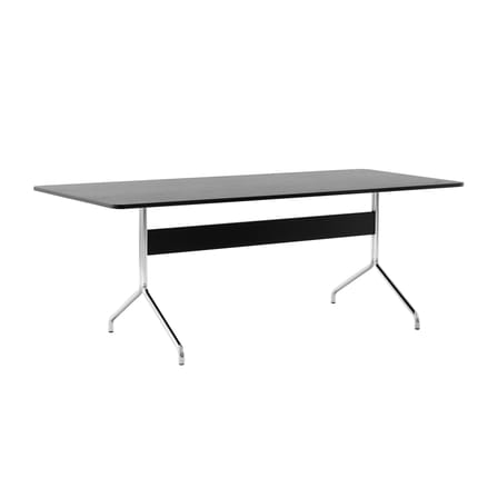 Bureau Pavilion AV19 bois noir / 200 x 90 cm - &tradition
