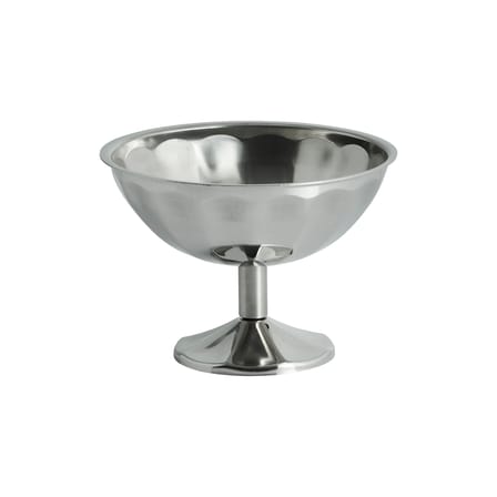Coppa da gelato Italian metallo argento - Hay