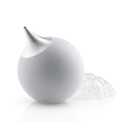 Distributeur de savon  plastique gris / Poire souple - Eva Trio
