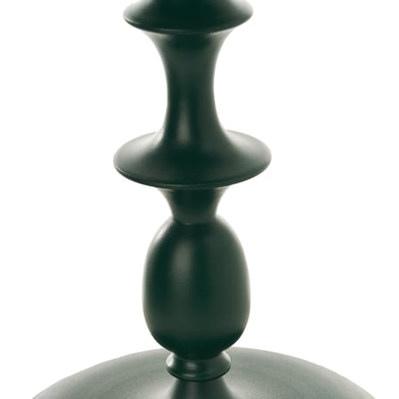 Classic End table metal green / Ø 46 x H 55 cm - Cast aluminium - Pols Potten