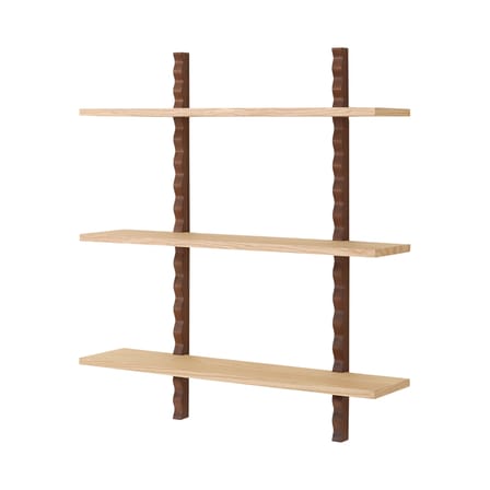 Etagère murale Heju X Nobodinoz bois / 90 x H 102 cm - NOBODINOZ