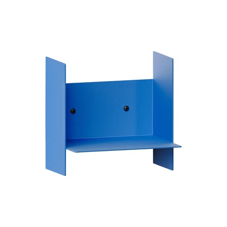 Étagère Pli métal bleu / L 20 x P 15 cm - TIPTOE