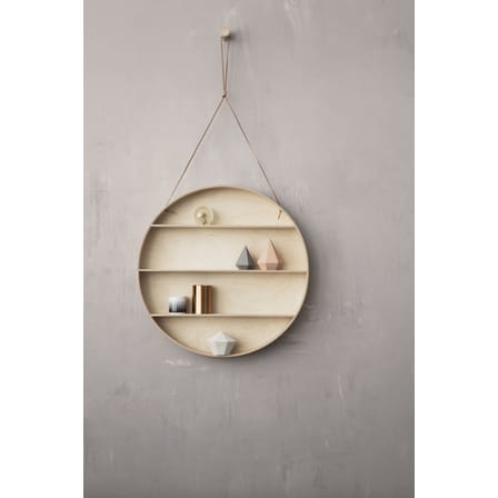 Étagère Round Dorm bois naturel / Ø 55 cm - Ferm Living