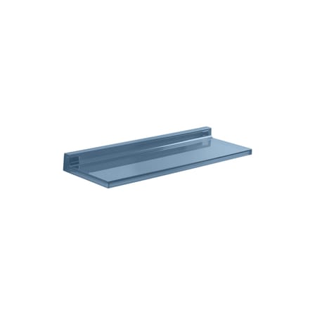 Étagère Shelfish plastique bleu / L 45 cm - Kartell