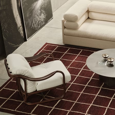 Fauteuil rembourré Tria / Réédition 1973 - Gubi