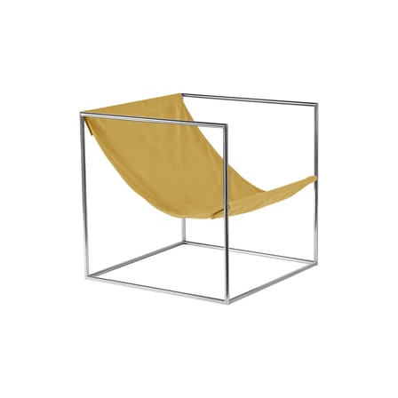 Fauteuil Solo tissu jaune Outdoor - valerie objects